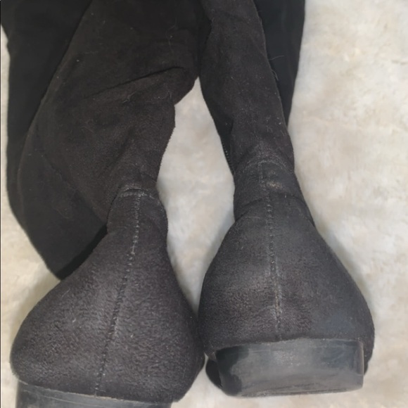 Black Knee High Boots - Picture 7 of 7